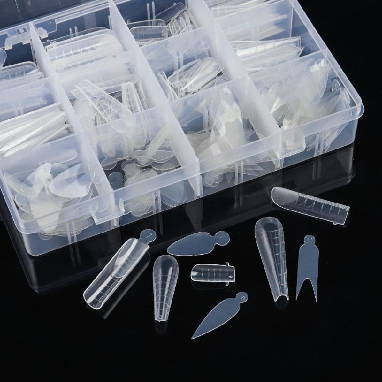 Duals Nail Form Gel Nail Mold Duals Nail System Form French Line Nail Sticker