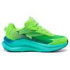 Skechers Kids Synthetic Leather Trendy Comfortable Cool Outdoor Student Durable Non-Slip Low-Top Running Shoes Kids sneaker Blue Green 404023L-LIME