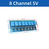 1 4 6 8 Channel 5V12V24V Relay Module with Optocoupler High Low Level Trigger Shield for Arduino PIC AVR MCU DIY Blue Board Relays 5