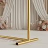 10 Sets Curved Arch Arch Frame Sturdy Metal Backdrop Arch Curved Arch Backdrop Stand Modern Look Event Decor for Ceremony