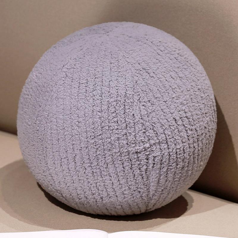 30x30cm Yoga Plush Ball Toy Stuffed Sport Ball Pillow Back Support Plushie Sofa Chair Decor Home Interactive Prop Gift
