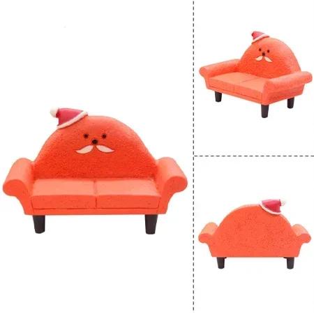 1pc Scene Decoration Christmas Series Bookshelf Decorationt Collectible Home Decoration Garden Resin Craft Toy Bonsai Ornaments