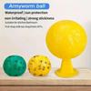 7pcs Non-Toxic Glue Stick Fruit Flavor Trap Fly Trap Indoor Kitchen Insect Trap Ball Orchard Supermarket Mosquito Collector