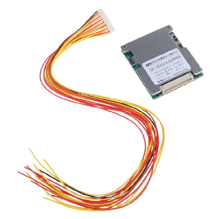 Bateria do Płyty Ochronnej z Balansowaniem 14S 48V 30A BMS- Płyta PCB do Domu