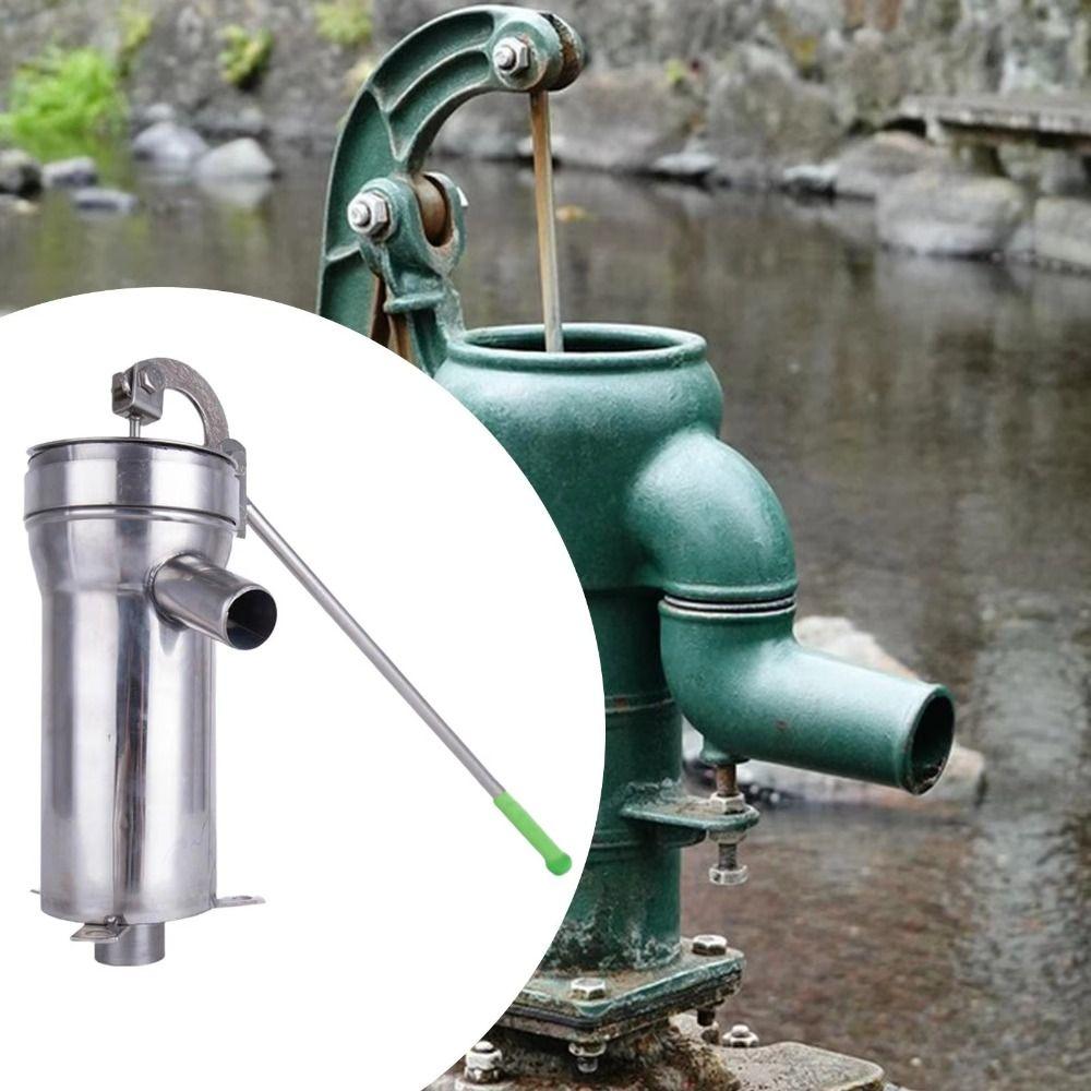 Ergonomic Handle Manual Well Pump Heavy Duty Hand Shake Water Pump Pitcher Pump  Home Garden
