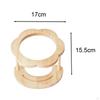 Elevated Cat Small Stand Leak Wooden Feeder. High Indoor Bowl Holder
