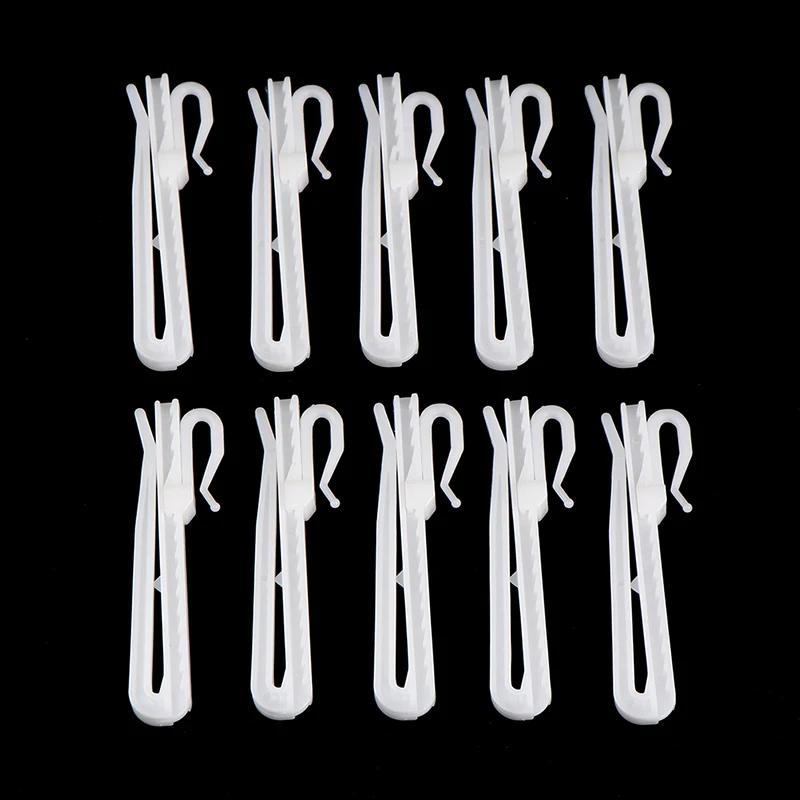 

80 Pcs Curtain Lift Hooks Adjustable Retractable Extended Plastic S For Home Office Accessories