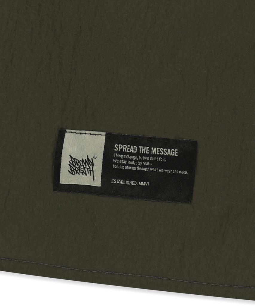 Brown Bless Multi Pocket Utility Shirts - Khaki