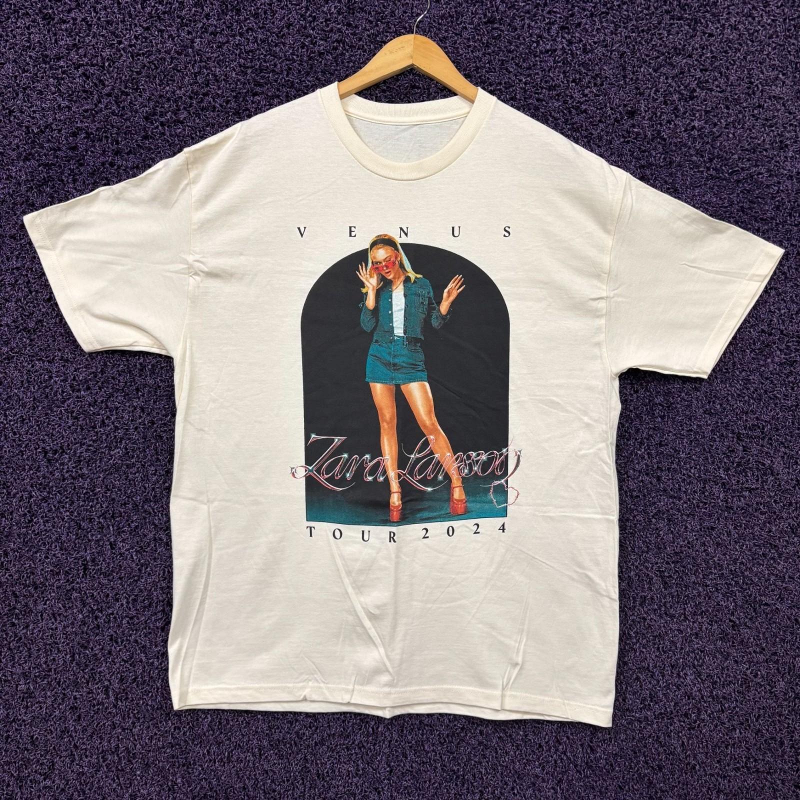 Zara Larsson Venus Album 2024 Tour Euro Dance Pop T-Shirt XL S