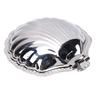   Jewelry Dish Trinket Tray Decorative Jewelry Plate Serving Tray for Nuts Appetizers Home Party Decor Silver Finish