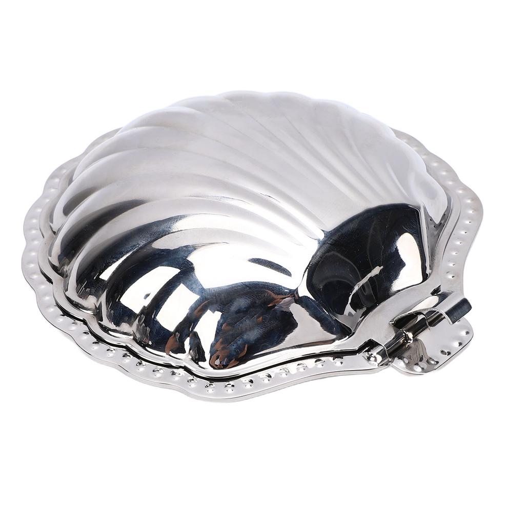   Jewelry Dish Trinket Tray Decorative Jewelry Plate Serving Tray for Nuts Appetizers Home Party Decor Silver Finish