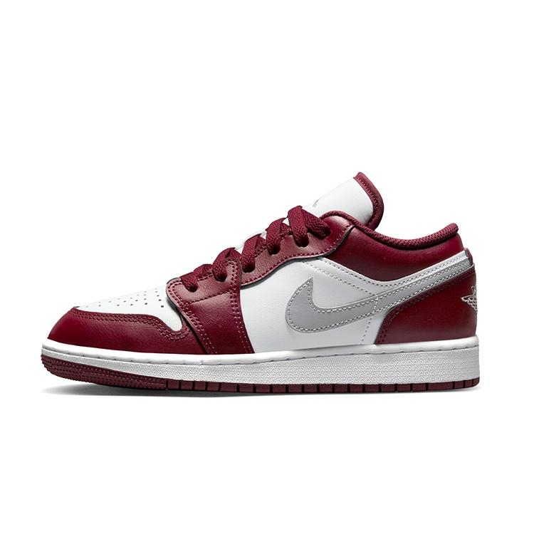 (GS) Air Jordan 1 Low Cherrywood Red Kids 553560-615 EU 40