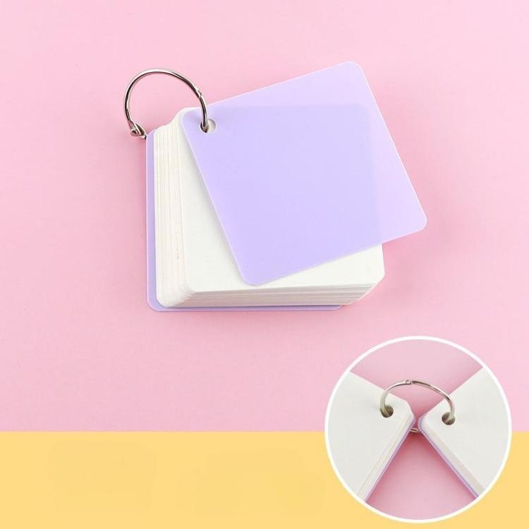 Kreatives abnehmbares kleines Notizbuch mit Morandi-Eisenringen - Tragbares Skizzenbuch für Schüler im Klassenzimmer