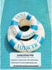 Adult Large Thickened Handle Lifebuoy Inflatable Double Airbag Swimming Ring - New Style
