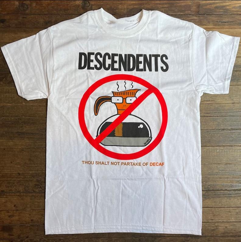 1987 Descendents Thou Shalt Not Partake Of Decaf T-Shirt Descendents T-Shirt L