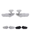 1 Pair Workout Weight Lifting Grips Anti Slip Rubber Gym Workout Grips for Bodybuilding Powerlifting