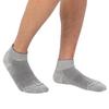 VITAL SALVEO Seamless Compression Ankle Light Size Socks, Short, Gray, M, CS-7501