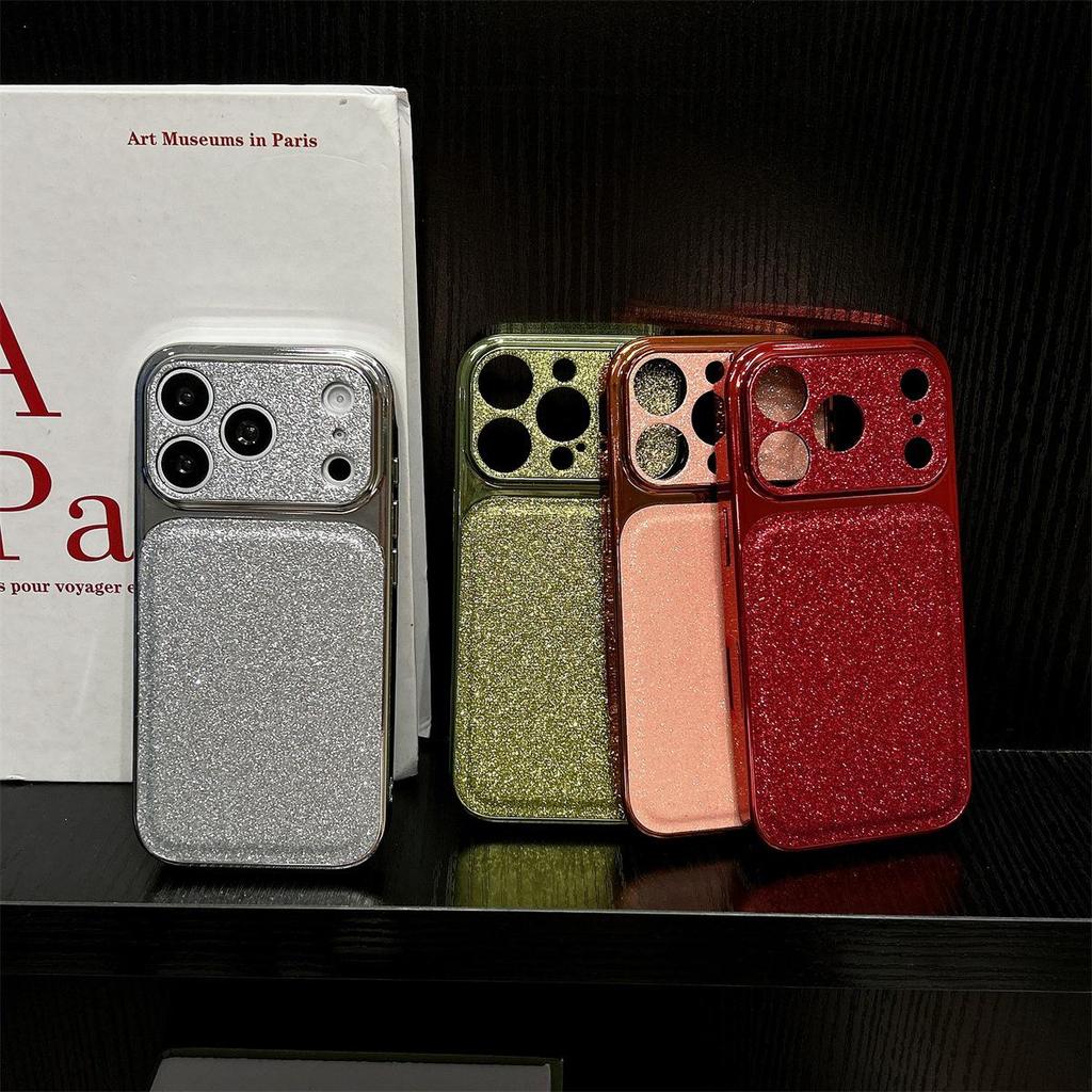 Galaktisches Fenster iPhone 14/13 Kompatibel ProMax Anti-Fall Hülle mit Galvanik