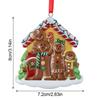 Quarantine Family Party Supplies House ADD Name Christmas Tree Ornaments Home Decor Xmas Ornament Xmas Hanging Decoration