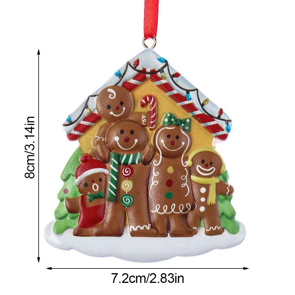 Quarantine Family Party Supplies House ADD Name Christmas Tree Ornaments Home Decor Xmas Ornament Xmas Hanging Decoration