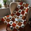 Pumpkin Black Kitten Soft Flannel Blanket Breathable Warm Throw for Office Car Sofa Kids Room Birthday Xmas Gift