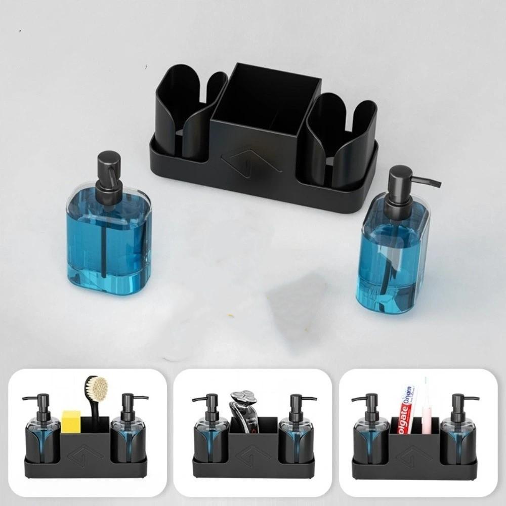 Refillable Soap Dispenser Set Pump Bottle Hand Soap Dispenser Dish Soap Dispenser  Hotel