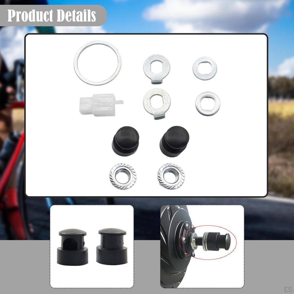 E Motor Nuts Kit DIY Parts Hub Screws for Cycling Sports Riding Adults