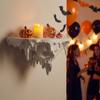 3D Printed Icicle Skull Melting Wall Shelf Dark Gothic Wall-Mounted Display Stand  Bedroom