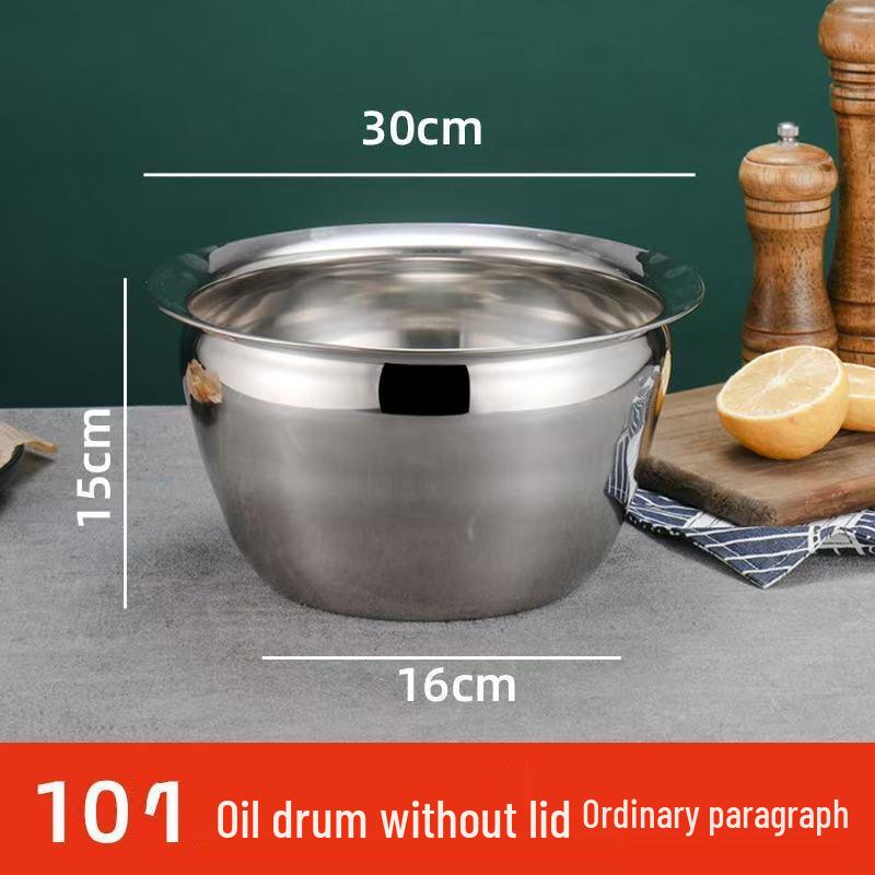 Ruhan Stainless Steel Basin with Lid