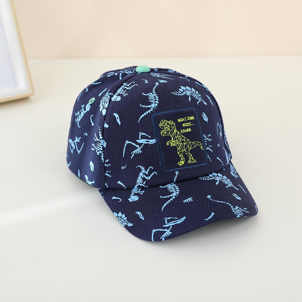 

JYL TS DIY Шляпа с динозаврами для детей Мультяшная шляпа для защиты от солнца Хлопок blue_52-54CM пастельные голубой