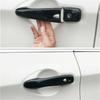 ABS Carbon Fiber Car Door Handle Cover Trim For Nissan Rogue Sport 17+ Versa 20+