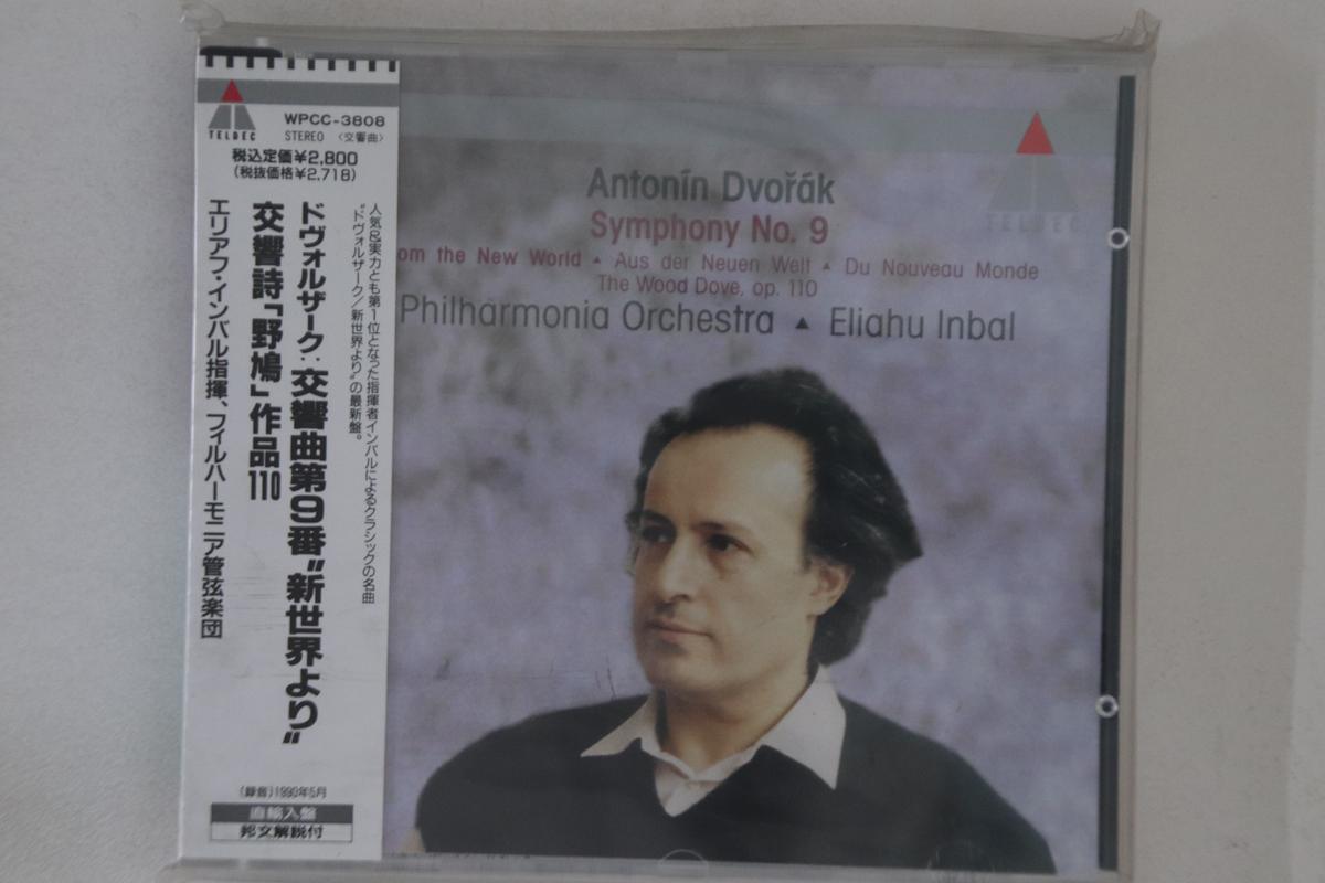 

CD ELIAHU INBAL - Dvorak Symphony No.9 WPCC3808PROMO TELDEC Japan Obi Classical Used