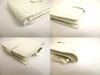 Authentic BOTTEGA VENETA Intrecciato White Leather Bifold Wallet Compact Wallet #9692  Refurbished
