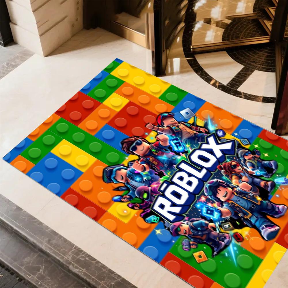 Roblox Adventure Carpet Perfect For Foyer Study Room Decorate Room Entryway Antislip Carpet Office Home Decor Perfect Gift For Friends Family