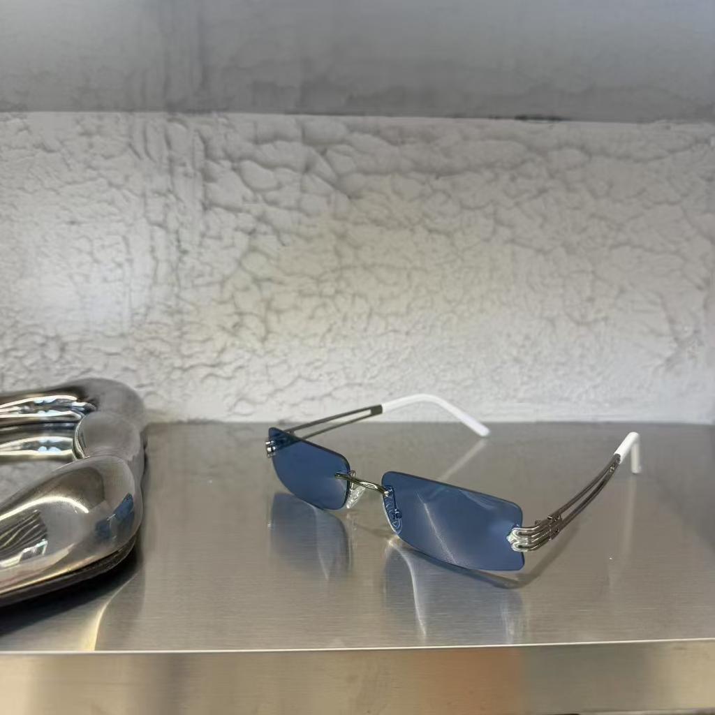 Rectangle Shape Women'S Sunglasses Fashion Stylish Anti-Reflective Sun Glasses For Women Korean Fashion Men Sunglass