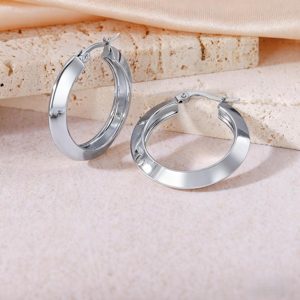 2025 Luxury Titanium Steel Earrings - No Fade, High-End Feel