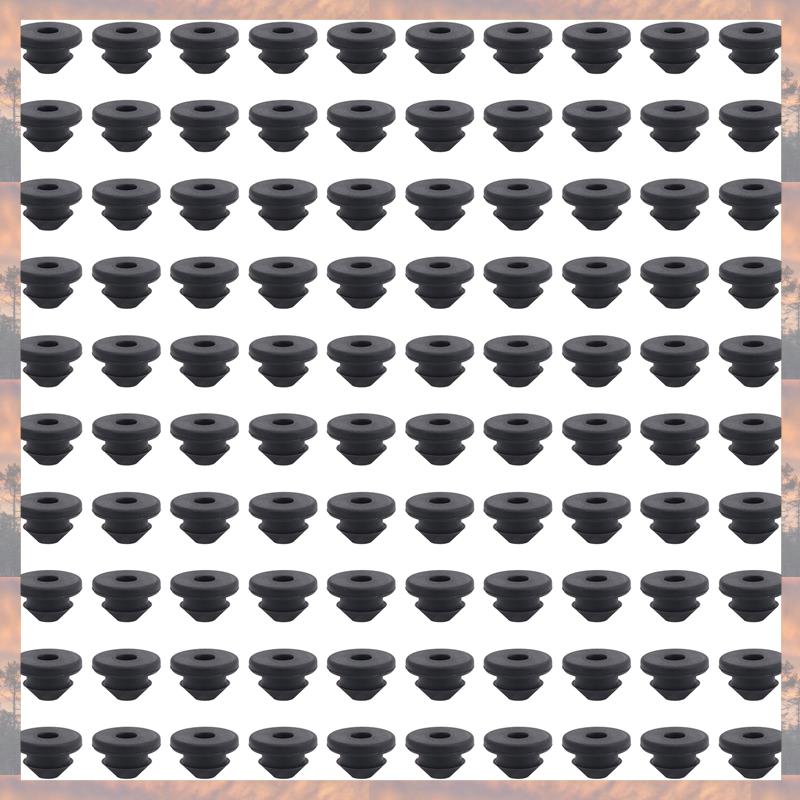 2025 Trend 100PCS Cable Railing Rubber Grommets Kit For 1/8Inch 5/32Inch 3/16Inch Cable For Metal Cable Railing Posts,Cable Rail