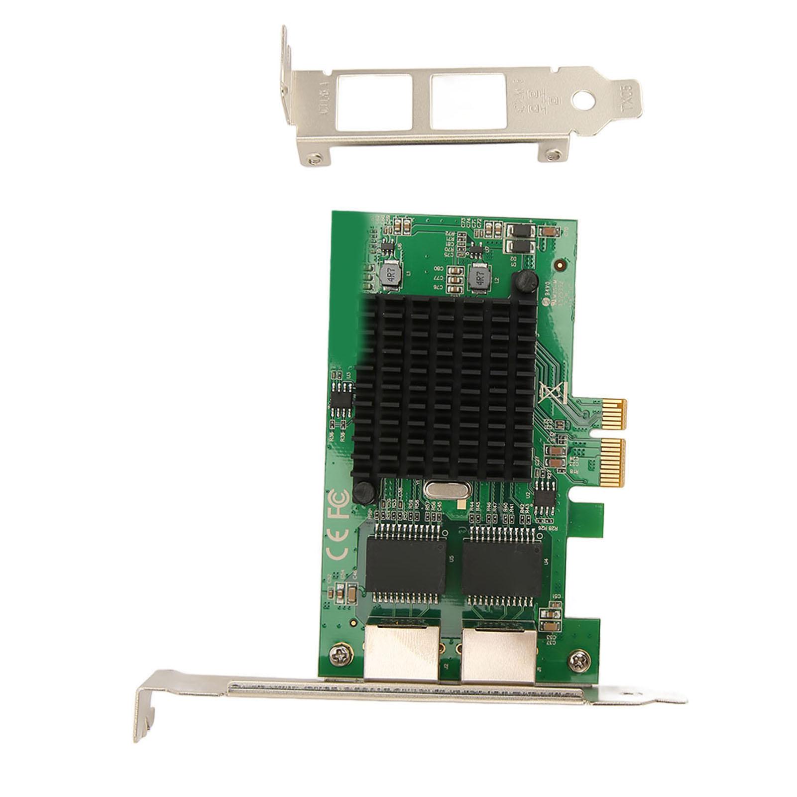 

Dual Port PCIe Gigabit Network Card TXA020 82576 Chip Stable Gigabit Ethernet Card for Desktop