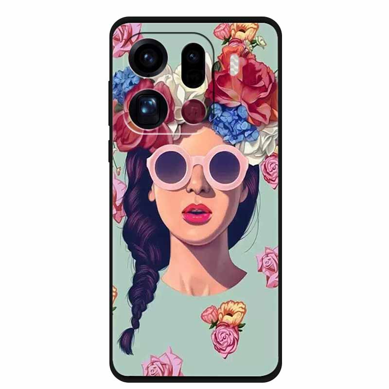 For OPPO Find X9 Pro 5G Case Find X9Pro New Cool Cartoon Soft Silicone Cover For OPPO FindX9 Pro ShockProof Coque CPH2791 PLG110