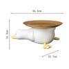 Creative Multipurpose Dish Statue Modern Art Home Decoration Jewelry Sculpture Earrings Tray for