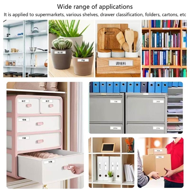 Clear Adhesive Label Pockets With Strong Stick Backing Label Bags For Home And Office Use Sticker Pockets