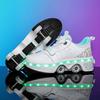 2025 New Roller Skates Students Outdoor Wheel Shoes Multi-functional Sports Shoes 33-43 Size High Quality Roller Skates