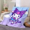 1pc. Cute Cartoon Cat Print Blanket - Perfect for Home, Office, Outdoor Use, Gift Idea, Suitable for Al