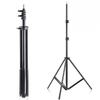 Metal Aluminum Alloy Portable Photography Tripod Light Stand with 1 4 Screw for LED Ring Light Softbox Phone Camera