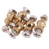 10Pcs Brass Linkage Stopper For 2.1Mm Pushrod Connector For Rc Plane Model