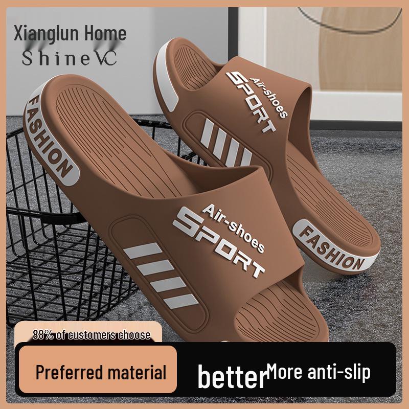 

Men s Summer Non-Slip Thick Sole Slippers - Plus Size Outdoor Sandals 36-37