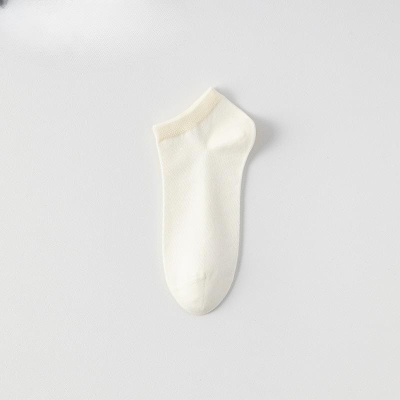 Pure Cotton Socks - Children's Summer Lightweight Short Socks 10A - Anti-bacterial and Odor-resistant Cotton Stockings, Cotton Socks