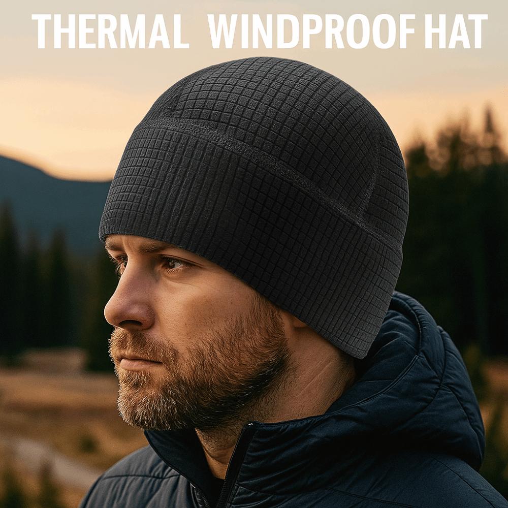 Solid Color Winter Running Hats Polar Fleece Outdoor Warm Hat Winter Autumn