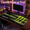 Tappetino per Mouse Personalizzato con Nome Testo Monster Energy, Tappetino Grande per Scrivania, Regalo Personalizzato per Ufficio di Casa