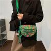 Women's Shoulder Crossbody Bag Printed Multi Pocket Small Bag Printed Ethnic Bag Casual Waist Bag Chest Bag